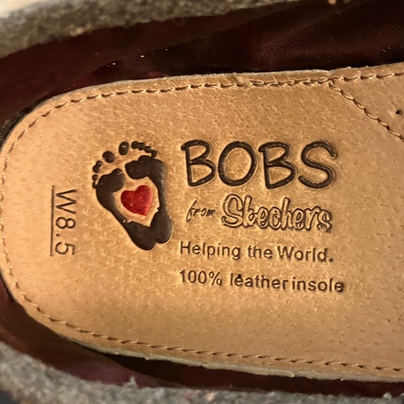 Bobs Skechers Grey Flannel 8.5W - Picture 4 of 5